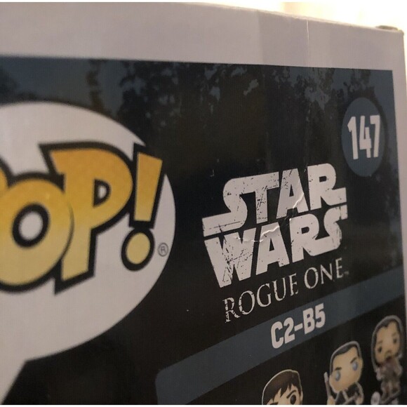 Funko Pop! Star Wars Rogue One C2-B5 Droid #147 Vinyl Bobble-Head Figure NEW - Picture 11 of 11